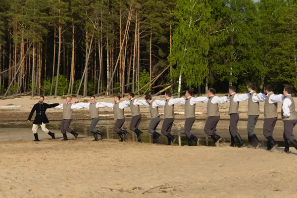 Video "Sudraboti gaiļi dzied" filmēšana, 2023